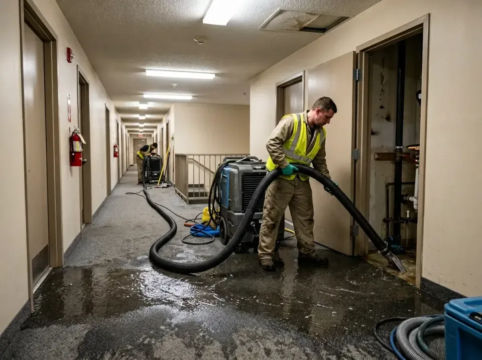 multi-unit-apartment-hallway-f-005 — frequently asked questions, Emergency Burst Pipe Water Extraction & Removal in Drexel H…